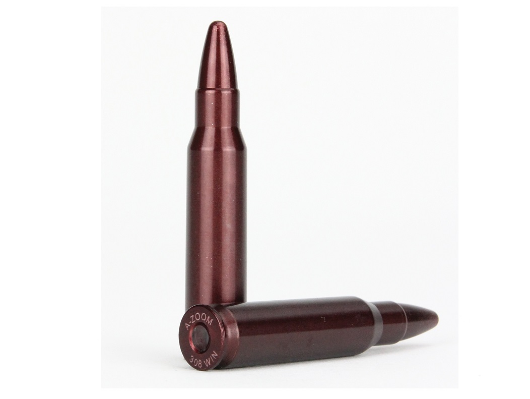 A-Zoom SNAP-CAPS .308 Winchester Safety Training Rounds package of 2